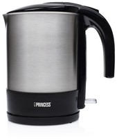 Princess 236039 1,7 L Wasserkocher 2200 W Schwarz, Edelstahl