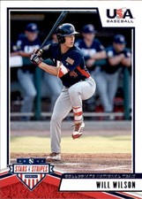 2019 USA Baseball Stars and Stripes #19 Will Wilson - BB