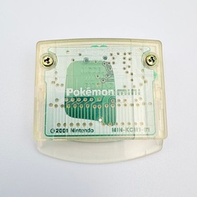 Pokemon Mini Wooper Blue Handheld System Boxed w/ Pokemon Party Pinball Tetris