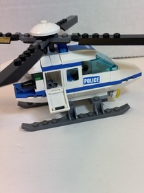 LEGO CITY Police Helicopter 7741 Complete Set with Police Officer Minifigure
