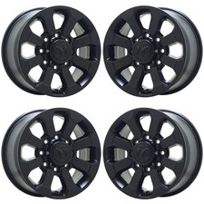 17 Dodge Ram 2500-3500 Truck Satin Black Wheels Rims Factory Oem 2599 Exchange