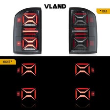 Vland Full Led Tail Lights For 2007-2013 Chevrolet Silverado 1500 25003500hd Vland Full Led Tail Lights For 2007-2013 Chevrolet Silverado 1500 25003500hd