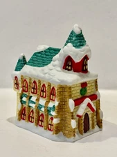 1997 August Storck KG Hand Painted Porcelain Miniature Limited Edition Church