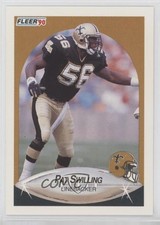 1990 Fleer Pat Swilling #195 0ka4