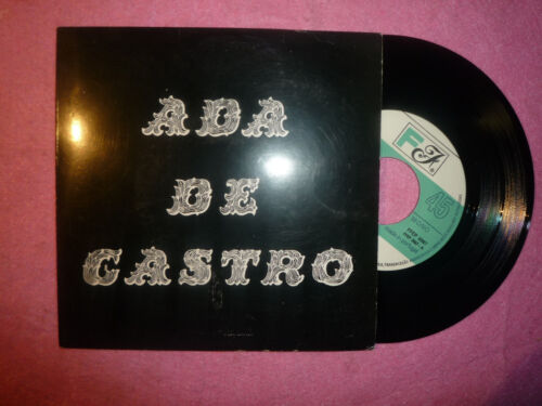 7" ADA DE CASTRO Quadras Soltas - EP PORTUGAL press - FF ‎FFEP 0067 (EX-/EX-) - Photo 1/2