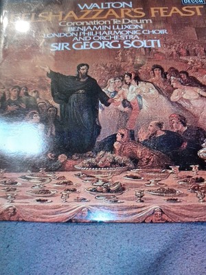 Walton Belshazzars Feast Sir Georg Solti |Schallplatte|