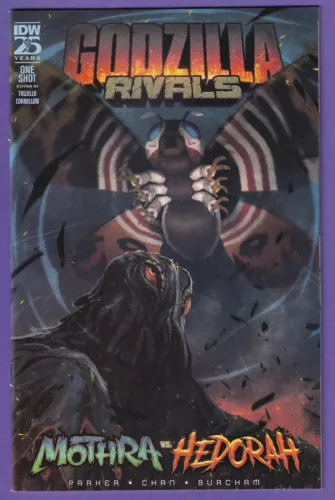 Godzilla Rivals Mothra vs Hedorah 1:10 Pitre-Durocher Variant Actual Scans!