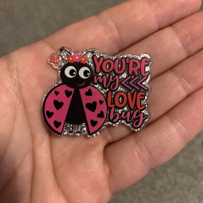 Kühltafel kleiner Magnet Love Bug lustiges Geschenk