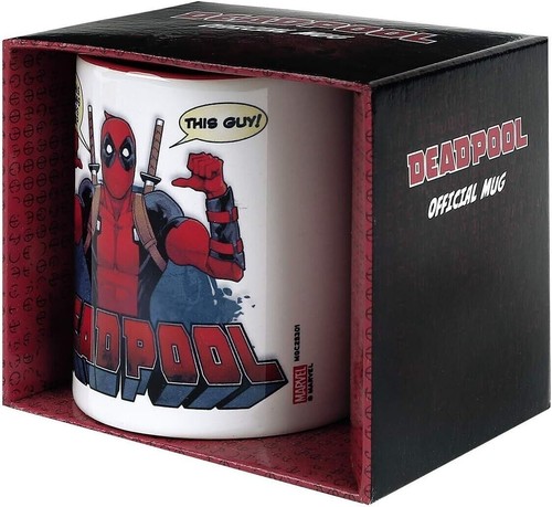 Deadpool Mug - Thumbs Up Marvel Cup Gift - Picture 2 of 3