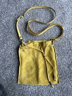Qisa Bags - Suede Boho Crossbody Pouch Bag
