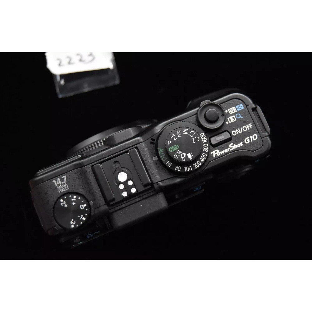 Canon PowerShot G10 ブラック デジタルカメラ Canon PowerShot G10 14.7MP Compact Digital Camera Black 90% New