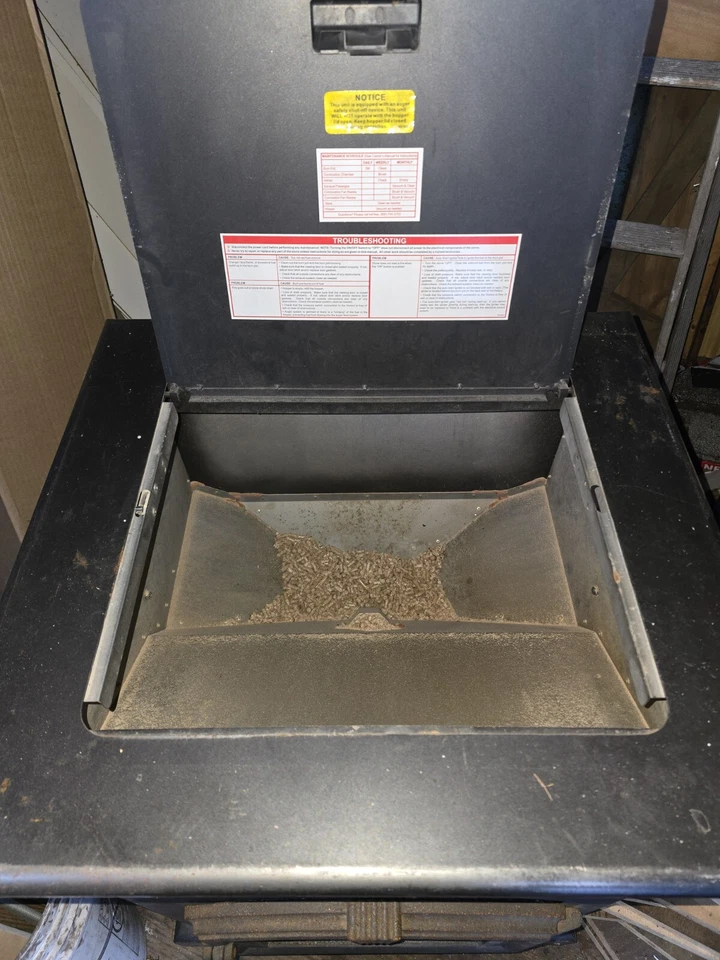 Estufa de pellets Foto 2 de 4