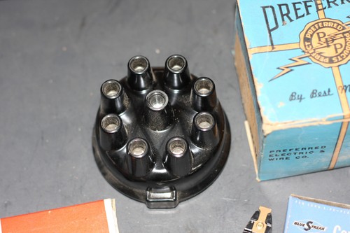 1938 1939 1940 1941 1942 BUICK IGNITION DISTRIBUTOR CAP TUNE UP KIT - Picture 8 of 8