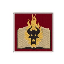 Gamer Logo Patch Embroidered Iron-On Applique Sci-fi Table-Top Darkness Cosplay