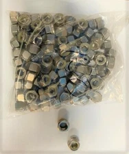 7/16-1/14 LOCK NUT Stainless Steel bulk bag of 100
