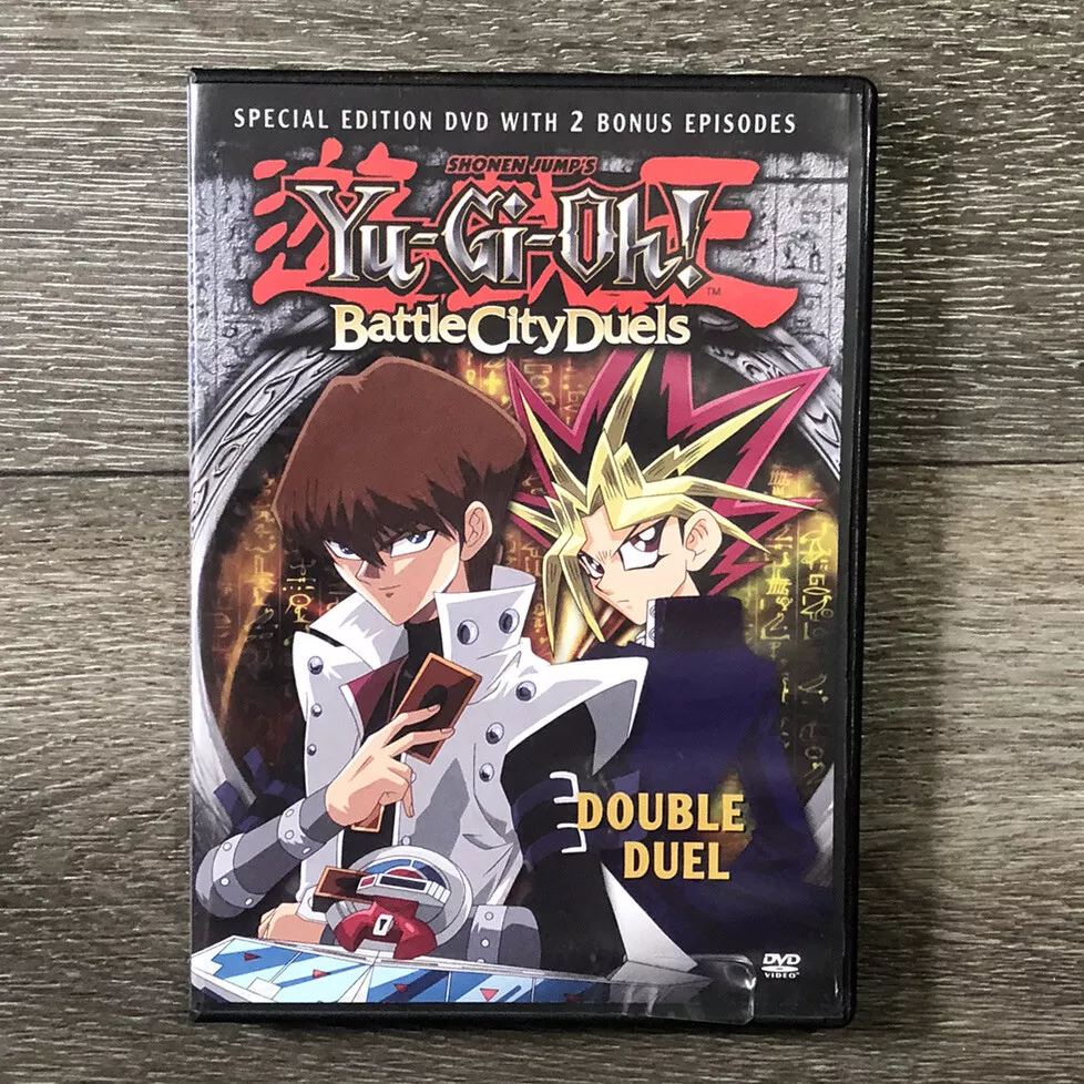 Yugioh 4 DVD Lot Anime Manga Set Movie Battle City Duels