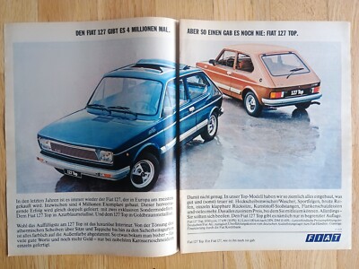 Fiat 127, Werbung, Werbeanzeige, Reklame, 1979