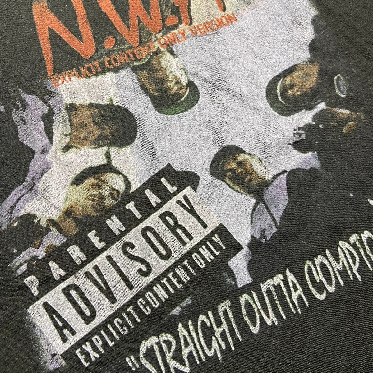 Vintage 90s NWA Straight Outta Compton T-Shirt Made in USA Vintage 90s NWA Straight Outta Compton T-Shirt Made in USA