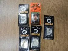 Lot 5 Turkey Mouth Calls- 4 Quaker Boy / 1-Penn's Woods All Unused