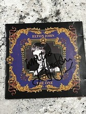 ELTON JOHN SIGNED “THE ONE” CD W/ JSA LETTER
