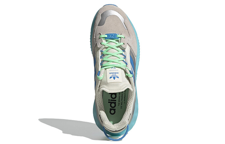 adidas ZX 5K Boost Low Off White Pulse Blue - GY4160 | eBay