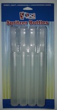 Stix2 Spritzer Bottles, Pack of 4, Empty, Plastic, Art, Craft, Painting, Water 