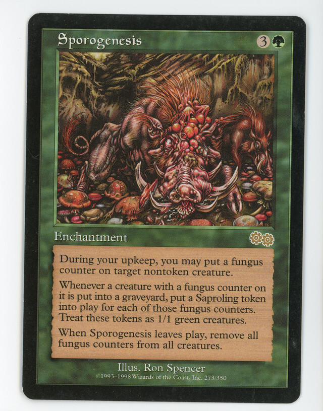 Lightly Played - Sporogenesis - Urza's Saga - Magic: The Gathering