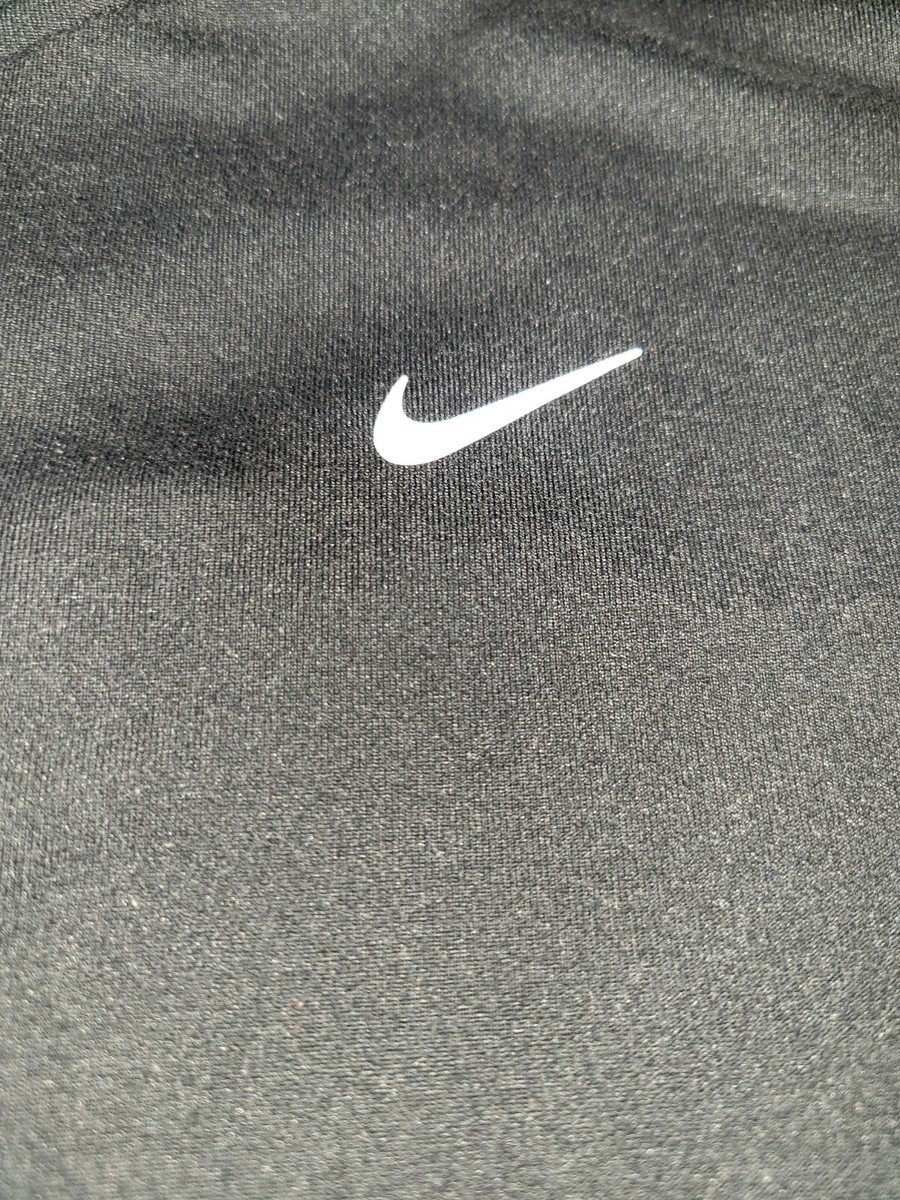 Nike Element Half-Zip Long Sleeve Black Running Athletic Top