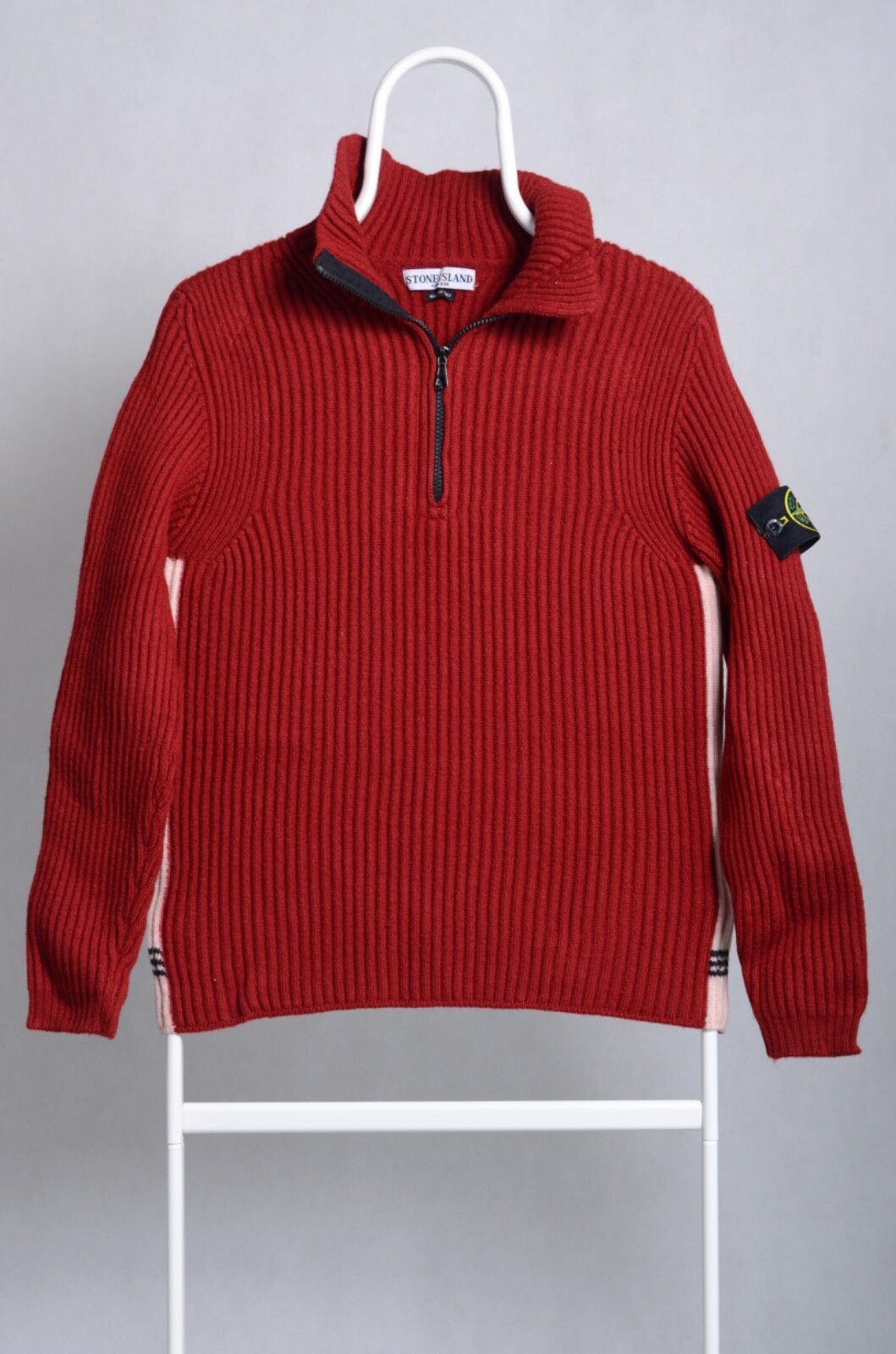 Vintage Stone Island wool sweater 1/4 