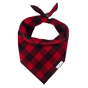 buffalo check bandana
