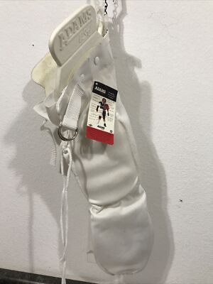 Adams Snap In Football Pant White Youth XSmall (FB-1-16)