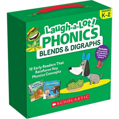 Scholastic Laugh-A-Lot Phonics: Blends & Digraphs (Parent Pack) Boxed Set