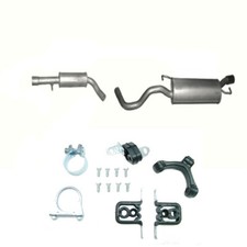 Auspuff Schalldämpfer  + KIT für Audi TT 1781ccm