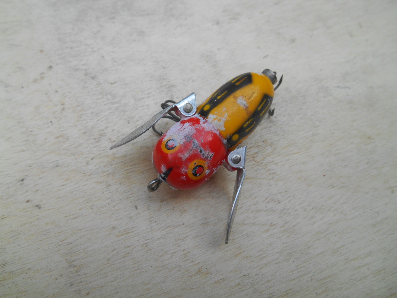 Heddon tiny crazy crawler vintage fishing lure eBay