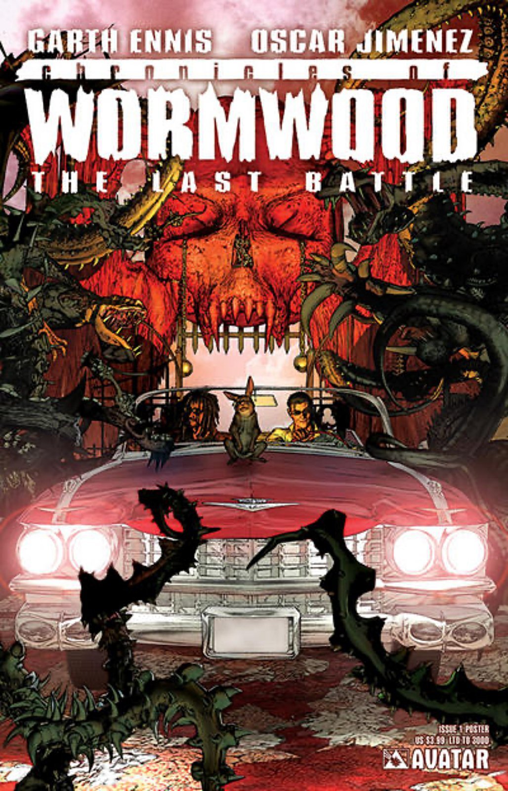 Chronicles of Wormwood: The Last Battle #1 Poster Cover (2009-2011) Avatar