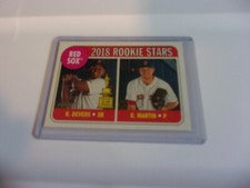 Kyle Martin / Rafael Devers ASR, RC 2018 Topps Heritage  Boston Red Sox  #189