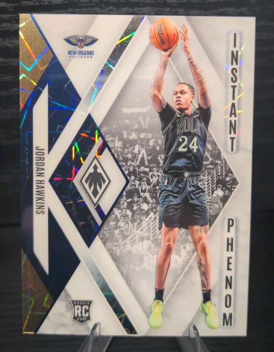 Jordan Hawkins 2023-24 Phoenix Basketball-Instant Phenom White Lazer 145/150 #14