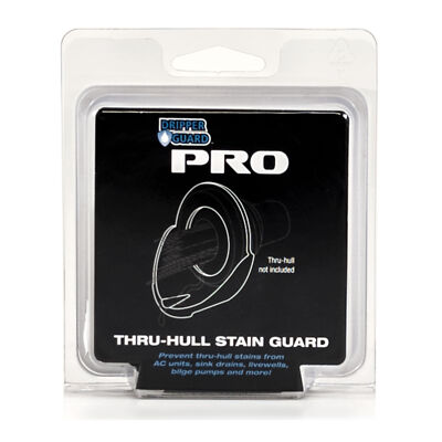 Dripper Guard PRO Boat Thru-Hull Stain Protector White, 3/4'' (PRO34W)