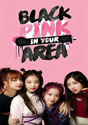 Black Pink A3 A4 Print Poster Unframed