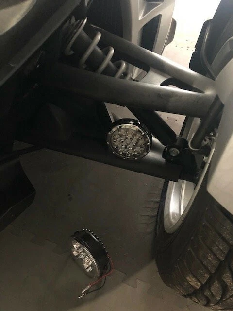 Blue LED Fog Lights Lamps for Can-Am Ryker - Image 2 of 4