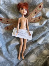 Mia and Me Lucky Punch Fee Best Friend Yuko doll With Wings Orange Hair Plastic