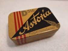 alte Blechdose Astoria D 516 Kugelspitzfeder Leo Isterlohn Schreibfeder 8x6x2,5