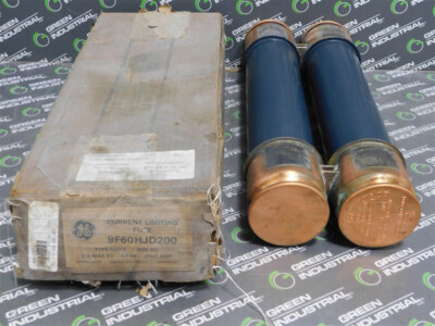 NEW GE 9F60HJD200 Fuse Type EJ0-1DD 5.5kV Max. 200E A Max. I/C 80 kA ASYM 60Hz