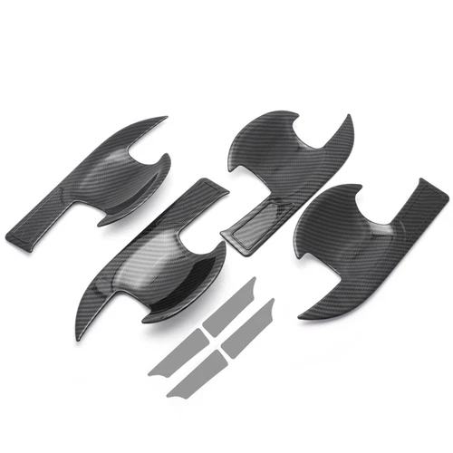 For Honda Accord 2018-2024 Door Handle+Bowl Cover Trims Kit Carbon Fiber Style - Picture 4 of 11