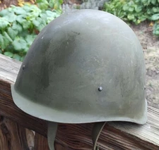 Helmet Steel SSh 40 WWII Original  Military Soviet Army RKKA WW2 Free Shipping