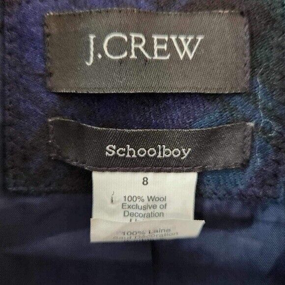 J. Crew Blackwatch Plaid School Boy Blazer tartan… - image 3