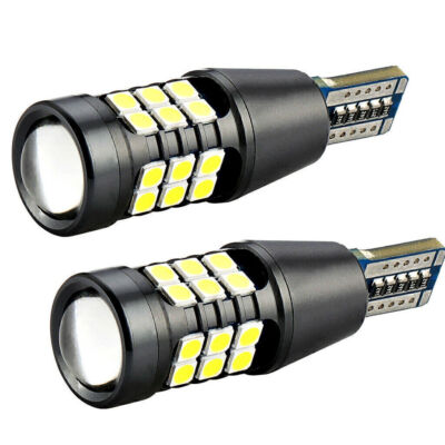 2 Pcs Canbus LED T15 W16W 1200LM 27SMD Glühlampe Rückfahrlicht Rücklicht NEU