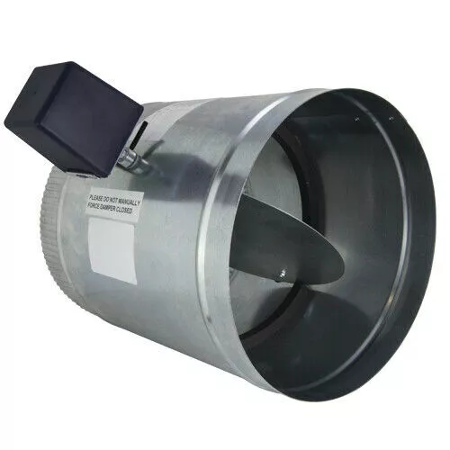 6" Round Two-Position Zone Damper - 2 Wire Actuator