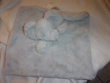 Koala Baby Gray Elephant Plush Blanket Rattle Security Lovey 15x15 Soft