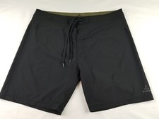 PrAna Board Shorts Trunks Men s Swimwear stretch Size 38-40 Black  4677